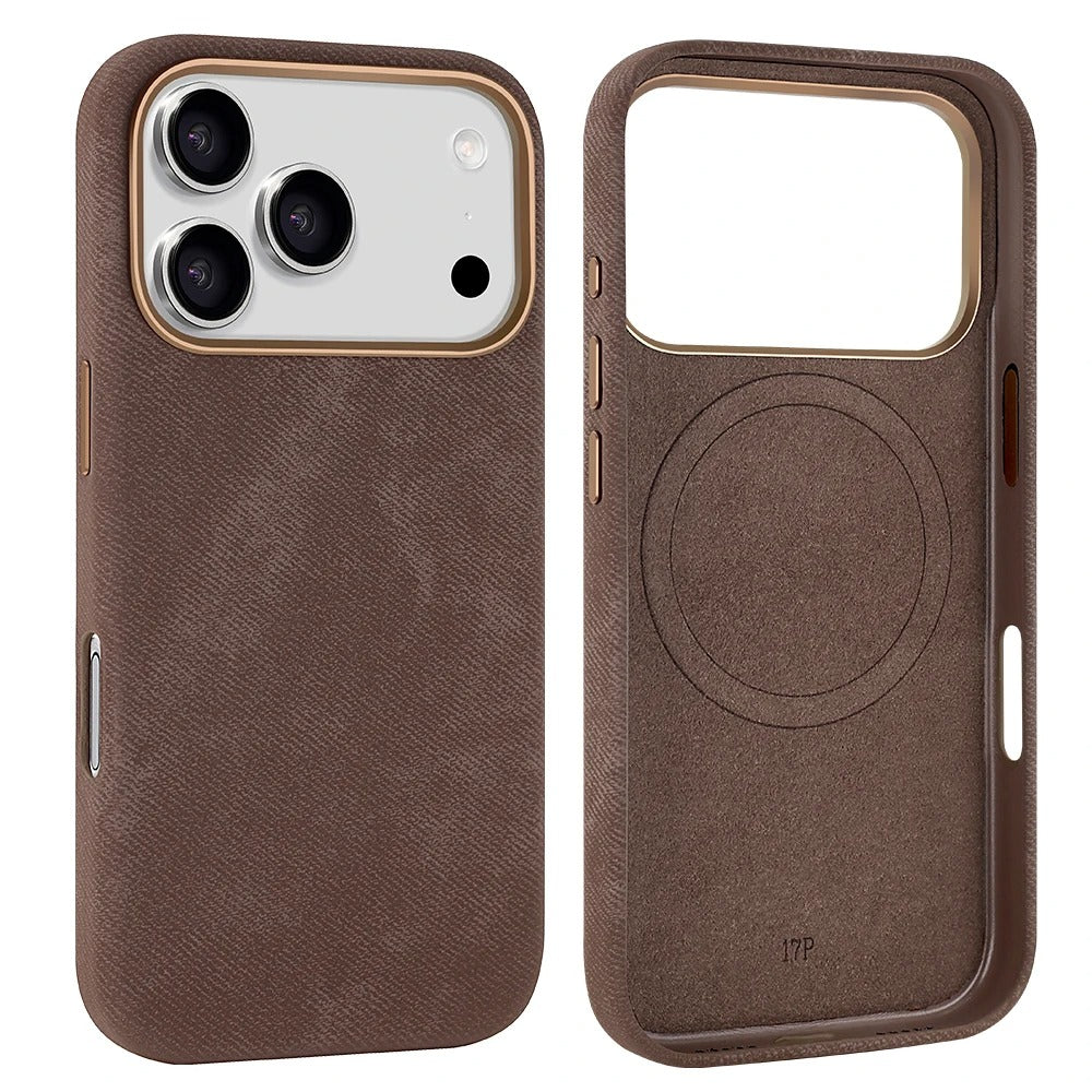 Vintage Premium Leather Magnetic Case Mobile Case by CoverMeUp