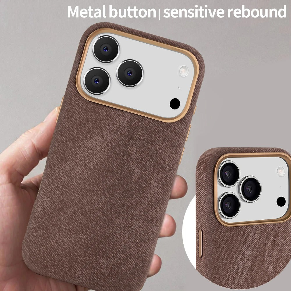 Vintage Premium Leather Magnetic Case Mobile Case by CoverMeUp - Style 7