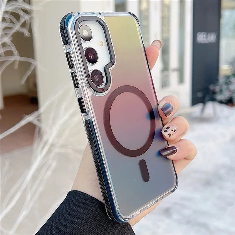 Galaxy S26 Series 360 Shield Aurora Gradient Case Mobile Case by CoverMeUp - Style 5