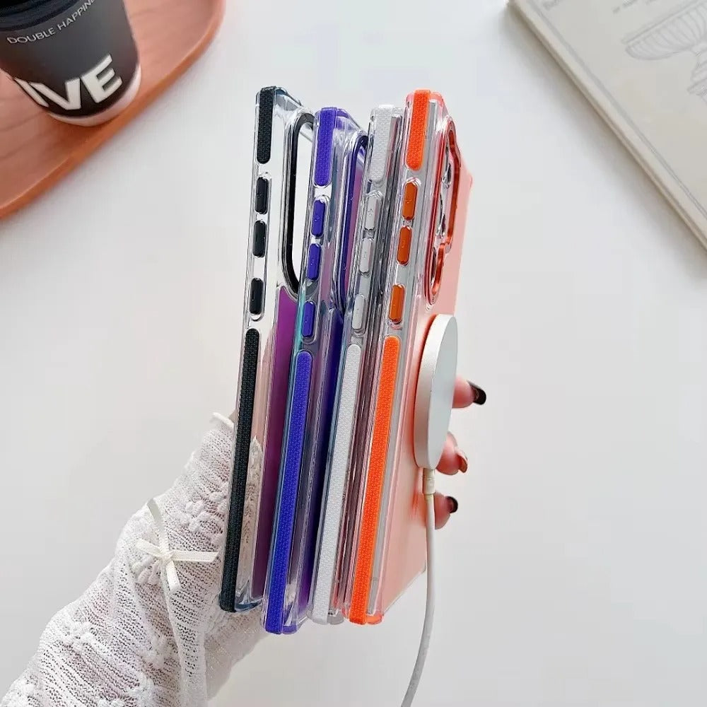 Galaxy S26 Series 360 Shield Aurora Gradient Case Mobile Case by CoverMeUp - Style 20