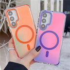 Galaxy S26 Series 360 Shield Aurora Gradient Case Mobile Case by CoverMeUp - Style 21
