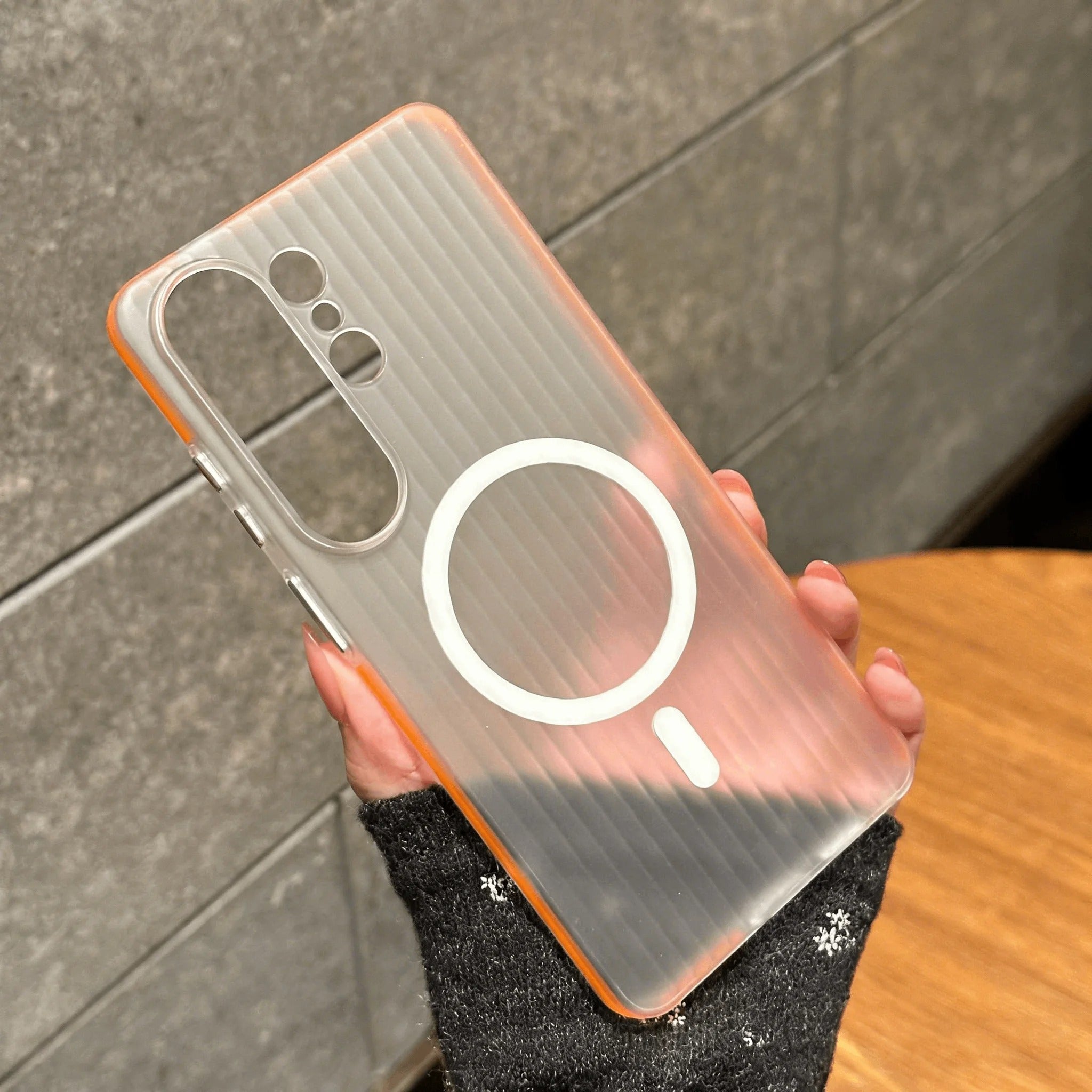 Galaxy S26 Series Anti Yellow - Anti Scratch MagSafe Case Mobile Case by CoverMeUp - Style 7