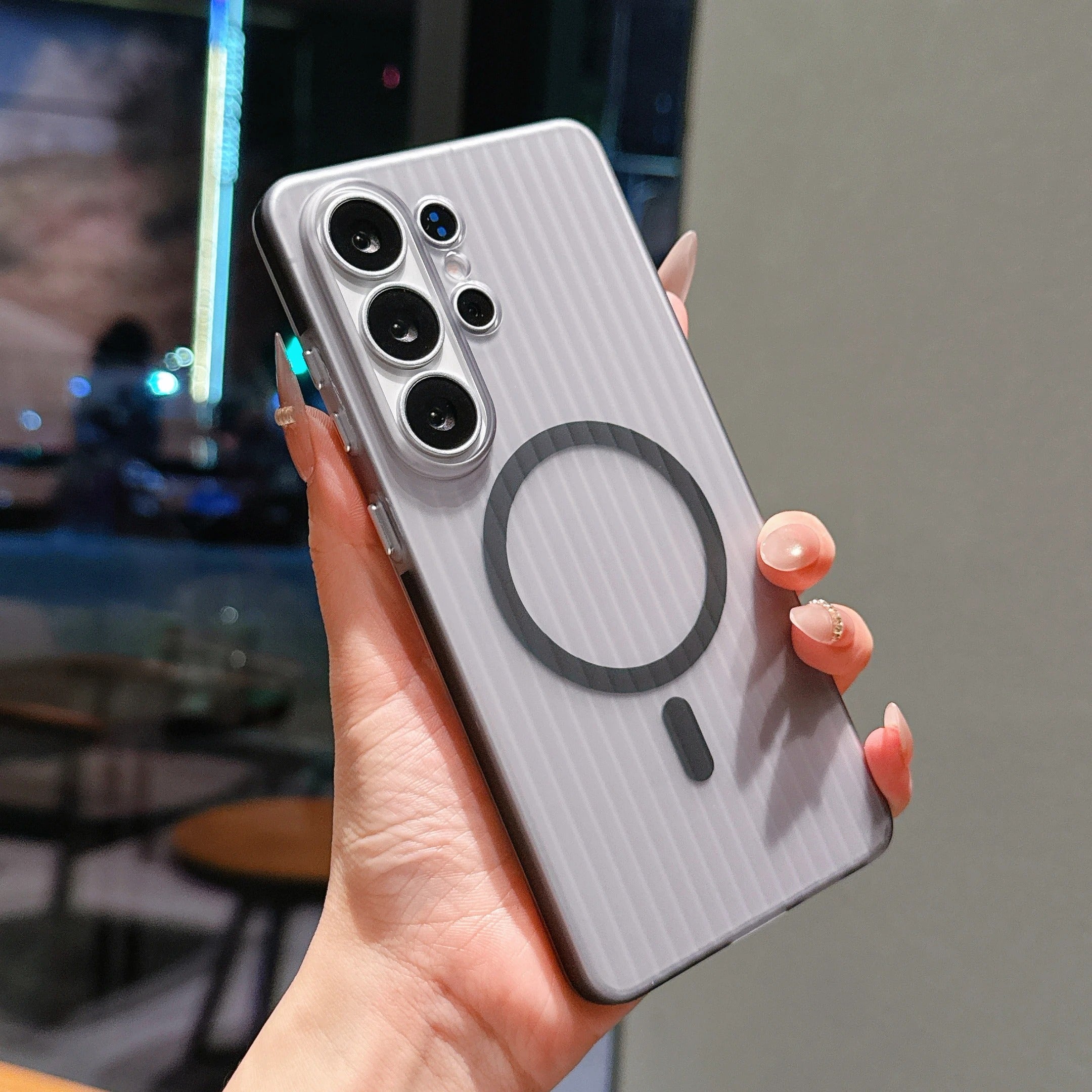 Galaxy S26 Series Anti Yellow - Anti Scratch MagSafe Case Mobile Case by CoverMeUp - Style 2