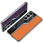 Galaxy S26 Series Quilted Classic Plain Leather Craft Case Mobile Case by CoverMeUp - Style 8