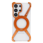 Galaxy S26 Series Minimalist Metal Frame Magnetic Kickstand Case Mobile Case by CoverMeUp - Style 15