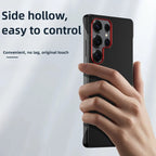 Galaxy S26 Series Phantom Frameless Leather Texture Case Mobile Case by CoverMeUp - Style 14