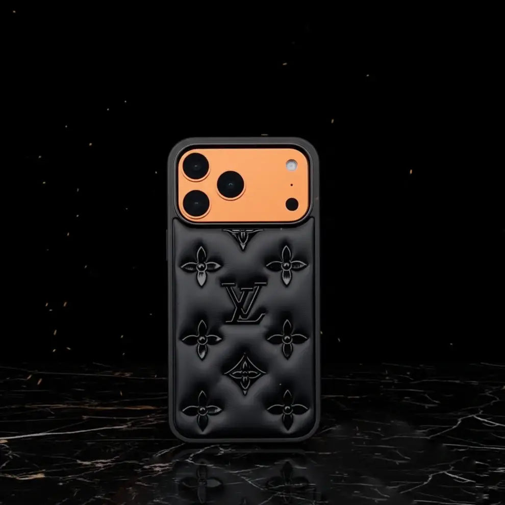 Imperial Monogram Embossed Floral Case Mobile Case by CoverMeUp