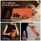 Galaxy S26 Series Titan Flex Stealth Armor Rotating Stand Case Mobile Case by CoverMeUp - Style 7