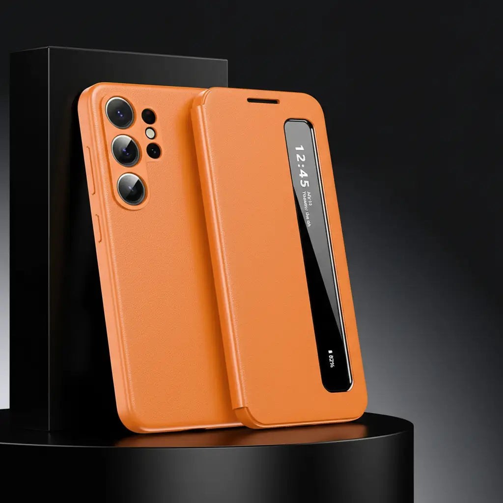 Galaxy S26 Series Intelligent View Side Window Flip Case