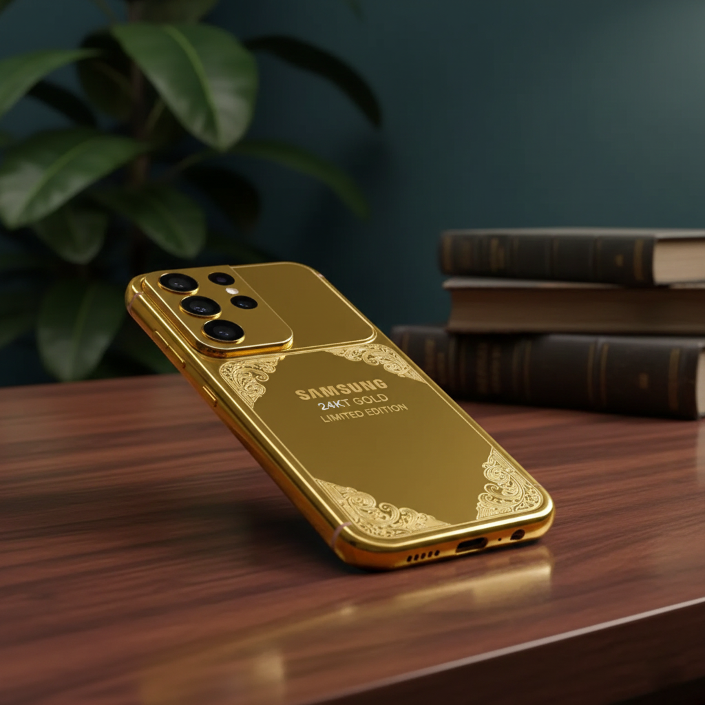 Galaxy S26 Series Noble Essence Glanz 24KT Artisan Case Mobile Case by CoverMeUp - Style 3
