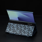 Galaxy Z Fold Series Signature Matrix Code Leather Case Mobile Case by CoverMeUp - Style 10