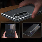 Galaxy Z Series Vortex Business Professional Leather Case Mobile Case by CoverMeUp - Style 5