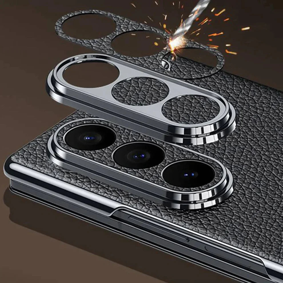 Galaxy Z Series Vortex Business Professional Leather Case Mobile Case by CoverMeUp - Style 7