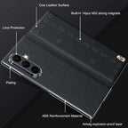 Galaxy Z Series Vortex Business Professional Leather Case Mobile Case by CoverMeUp - Style 8