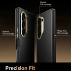Galaxy Z Fold Series Imperium Regent Leather Armor Case Mobile Case by CoverMeUp - Style 8