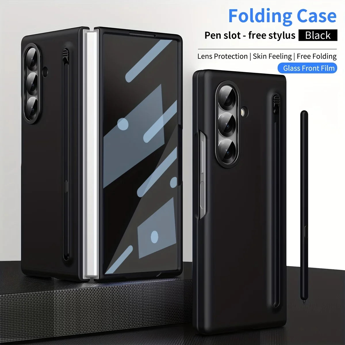 Galaxy Z Fold7 Flexi Shield Slim S-Pen Slot Edition Case Mobile Case by CoverMeUp