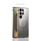 Galaxy S26 Series Aluminium Frame MagSafe Armor Case Mobile Case by CoverMeUp - Style 6
