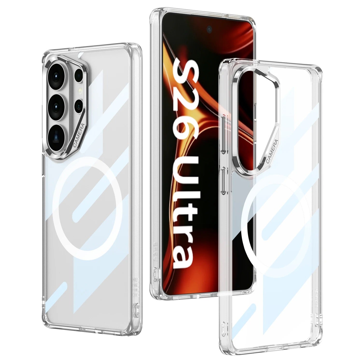 Galaxy S26 Series Invisible Crystal Clear Case Mobile Case by CoverMeUp - Style 2