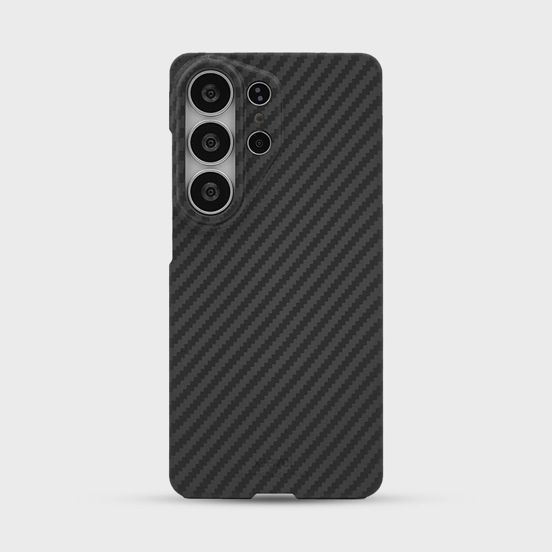 Galaxy S26 Series Carbon Lattice Ember Edge Case Mobile Case by CoverMeUp