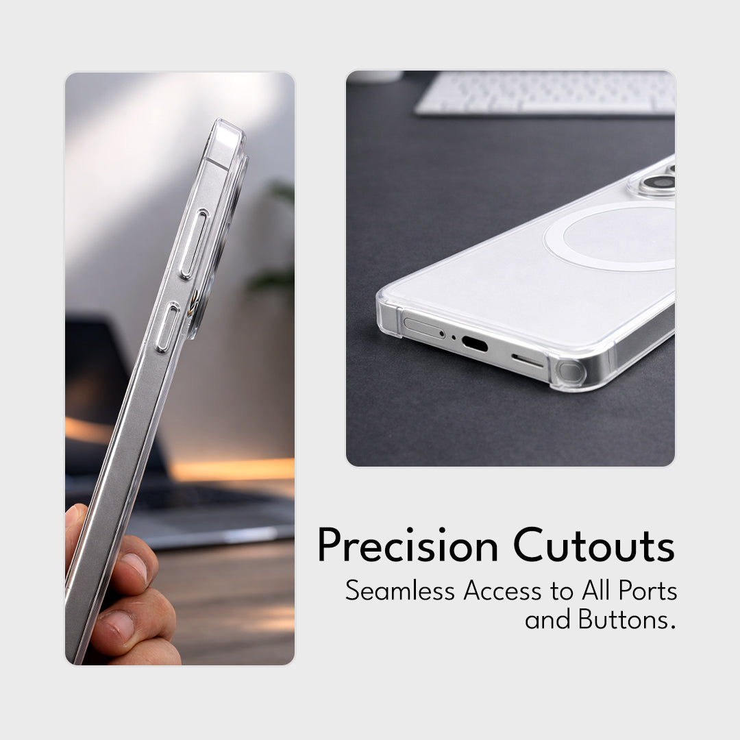 Galaxy S26 Series New Generation Clear Magsafe Edition Case Mobile Case by CoverMeUp - Style 4