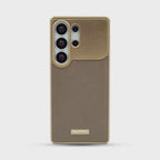 Galaxy S26 Series Aero Flex Premium Metallic Leather Case Mobile Case by CoverMeUp - Style 4