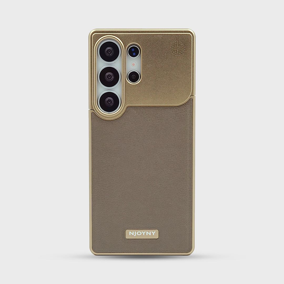 Galaxy S26 Series Aero Flex Premium Metallic Leather Case Mobile Case by CoverMeUp - Style 6