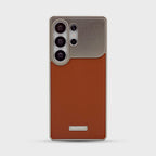 Galaxy S26 Series Aero Flex Premium Metallic Leather Case Mobile Case by CoverMeUp - Style 3