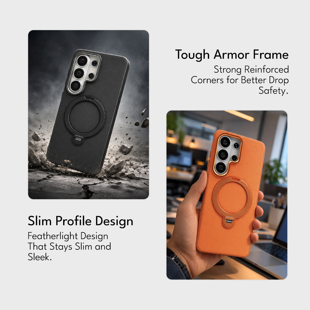 Galaxy S26 Series Torvex Prime Armor Ring Stand Edition Case Mobile Case by CoverMeUp - Style 8