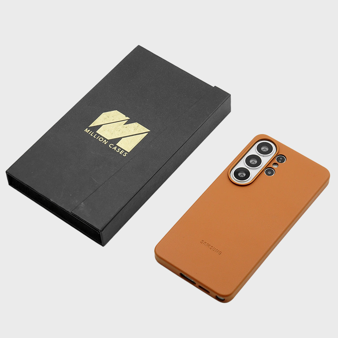 Galaxy S26 Series Bespoke Snap Leather Case Mobile Case by CoverMeUp - Style 10