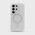 Galaxy S26 Series Frost Guard Corrugated Pattern Magsafe Case Mobile Case by CoverMeUp - Style 4