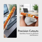 Galaxy S26 Series Frost Guard Corrugated Pattern Magsafe Case Mobile Case by CoverMeUp - Style 9