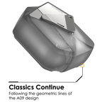 Aulumu A29 Geometric Case for AirPods 4 | Lock & Lanyard