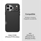 Aulumu A17 Slim Shockproof Case for iPhone 17 Pro Max | MagSafe | Camera Control Cover