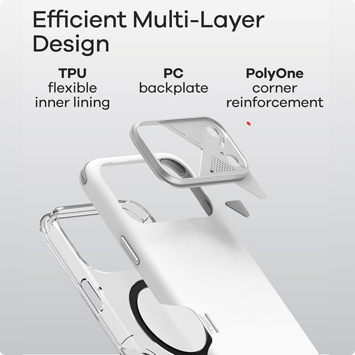 Aulumu A17 Slim Shockproof Case for iPhone 17 Pro | MagSafe | Camera Control Cover