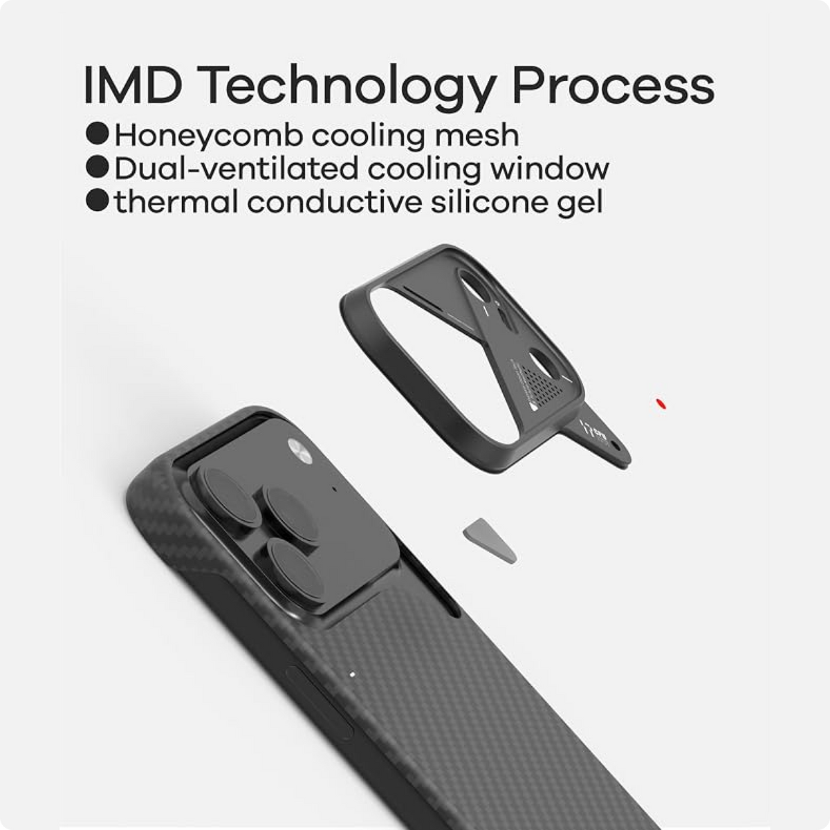 Aulumu A17 Aramid Fiber Case for iPhone 17 Pro Max | Ultra Slim | MagSafe