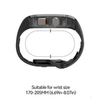 Aulumu A01 Case with Band for Apple Watch Ultra 1/2/3 | Titanium Cover | FKM Band