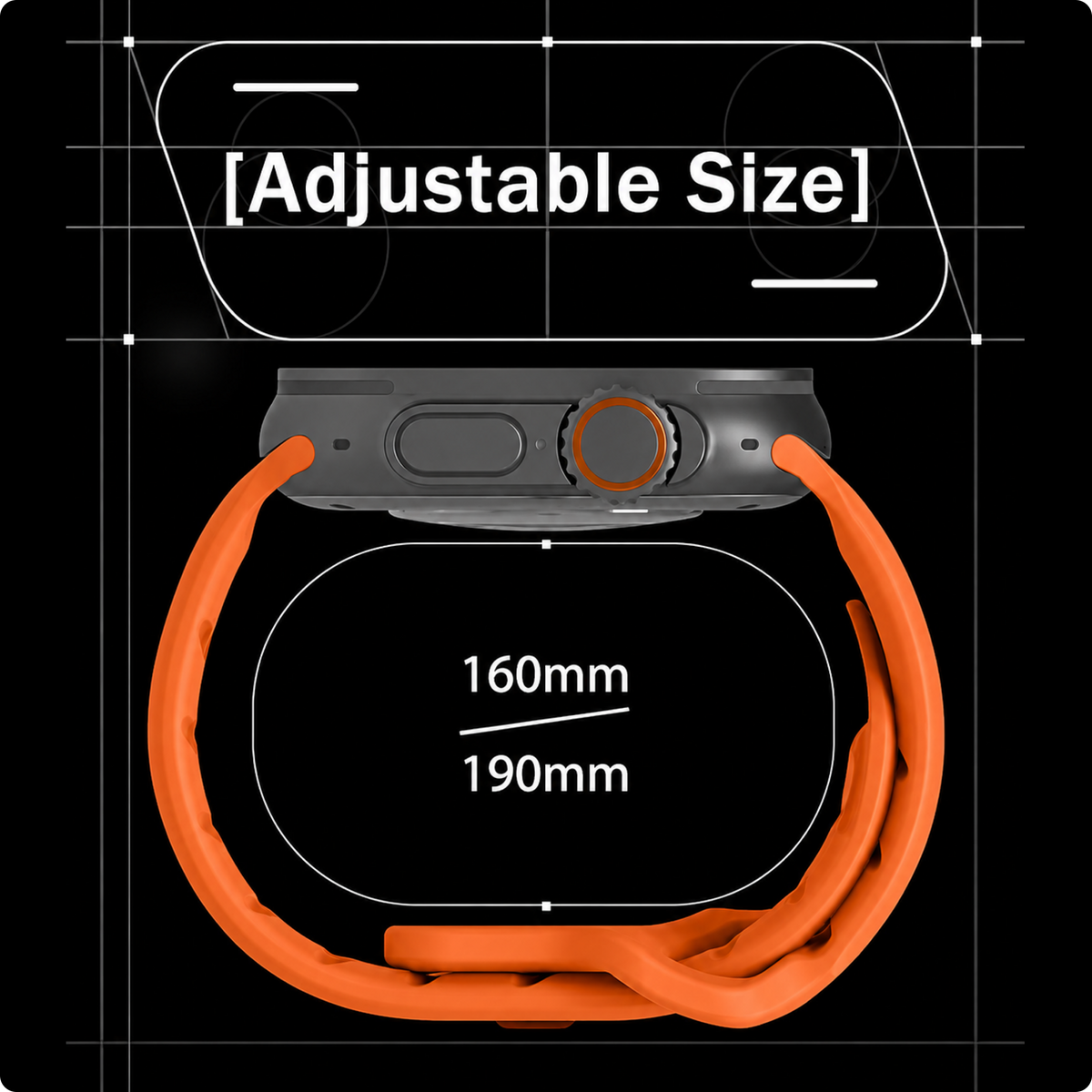 Aulumu A02 Offbeat Sport Band for Apple Watch Series