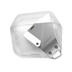 Aulumu A29 Geometric Case for AirPods 4 | Lock & Lanyard