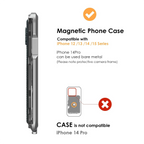 Aulumu G03 Multi-Tool Magnetic Metal Wallet | Frosted Cover | MagSafe