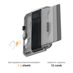 Aulumu G03 Multi-Tool Magnetic Metal Wallet | Frosted Cover | MagSafe