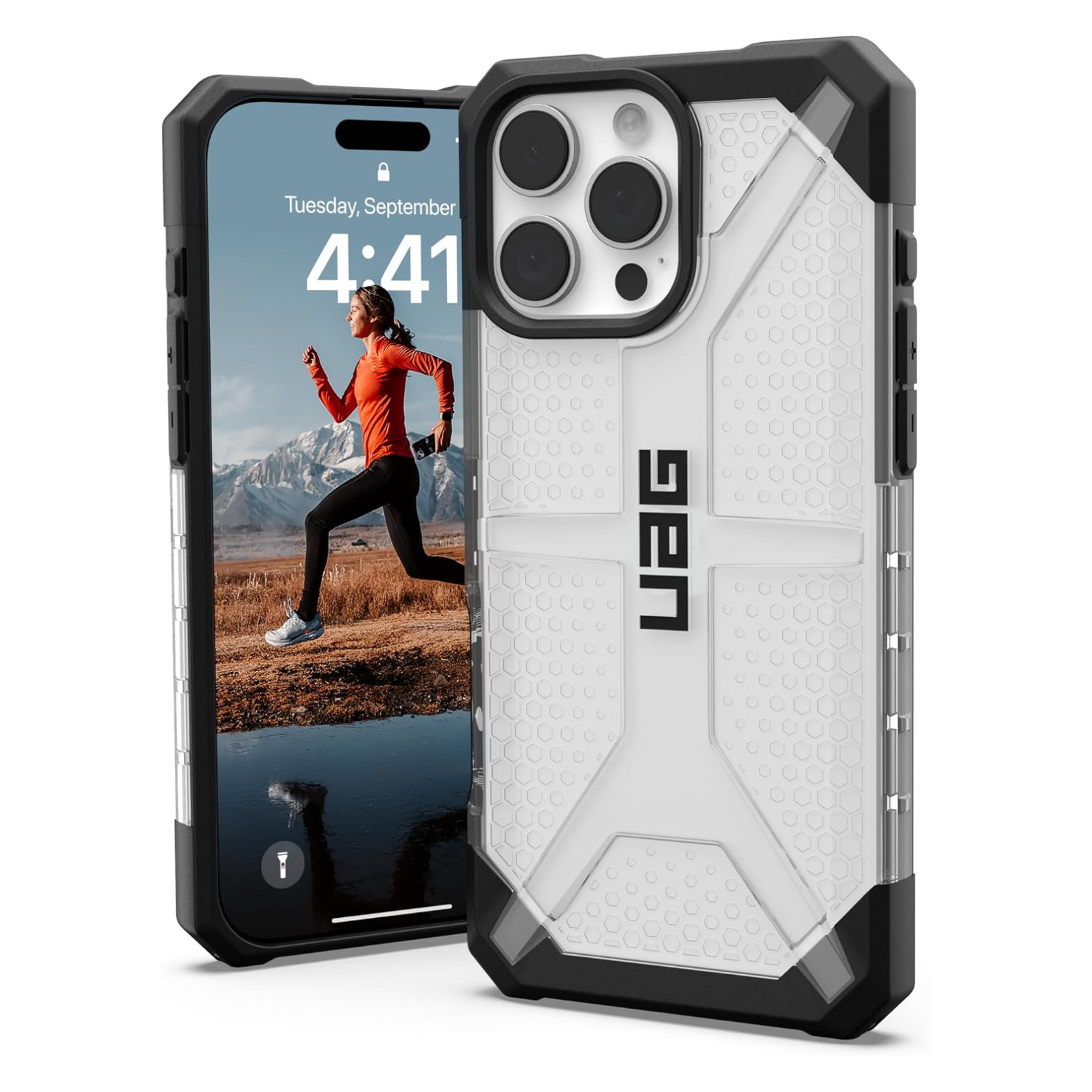 UAG Urban Armor Gear Pathfinder Clear iPhone 16 Pro Case