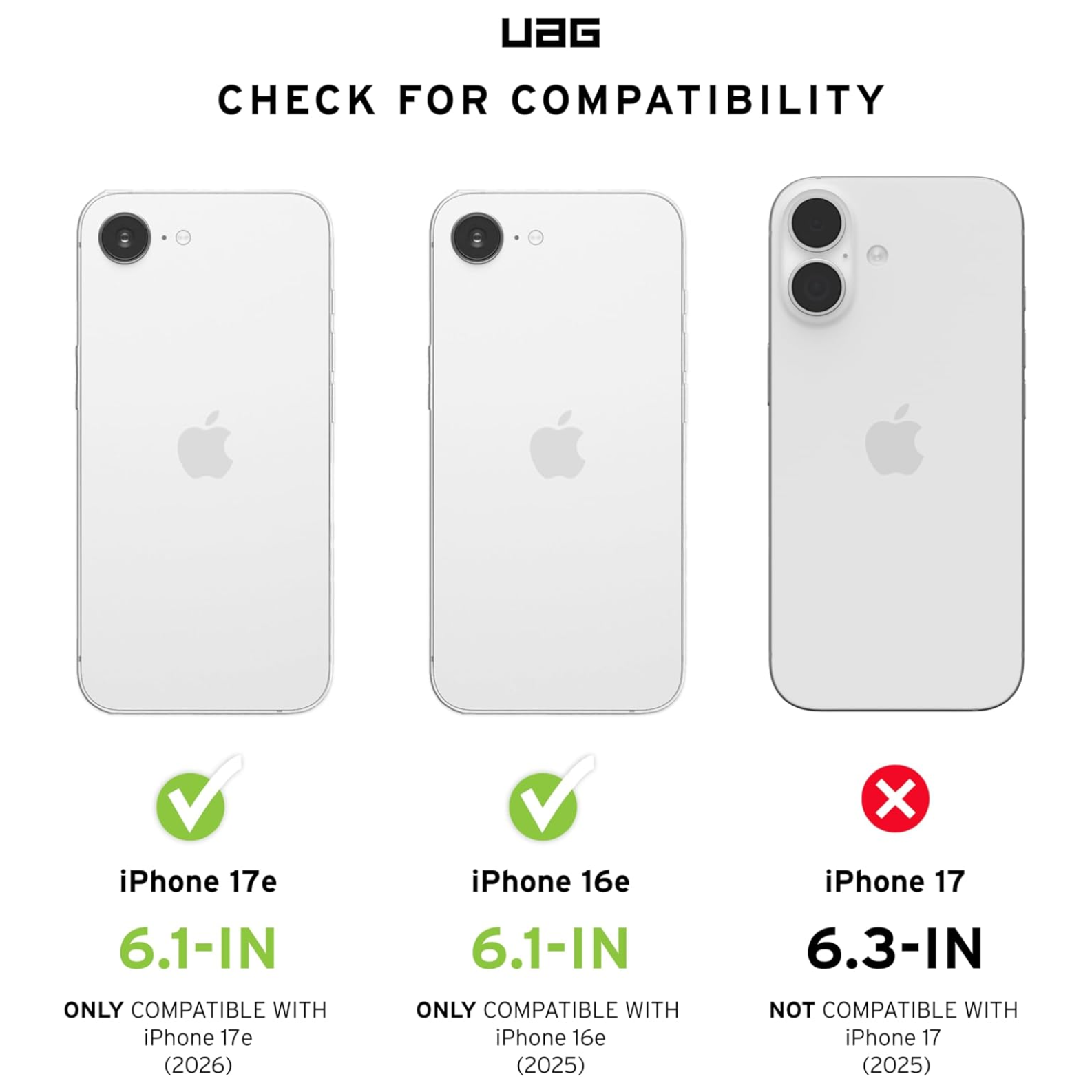 UAG Urban Armor Gear Pathfinder iPhone 17e Case