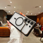 Galaxy S26 Series Neo Flex Edge Clear Back Magsafe Case Mobile Case by CoverMeUp - Style 6