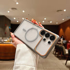 Galaxy S26 Series Neo Flex Edge Clear Back Magsafe Case Mobile Case by CoverMeUp - Style 3