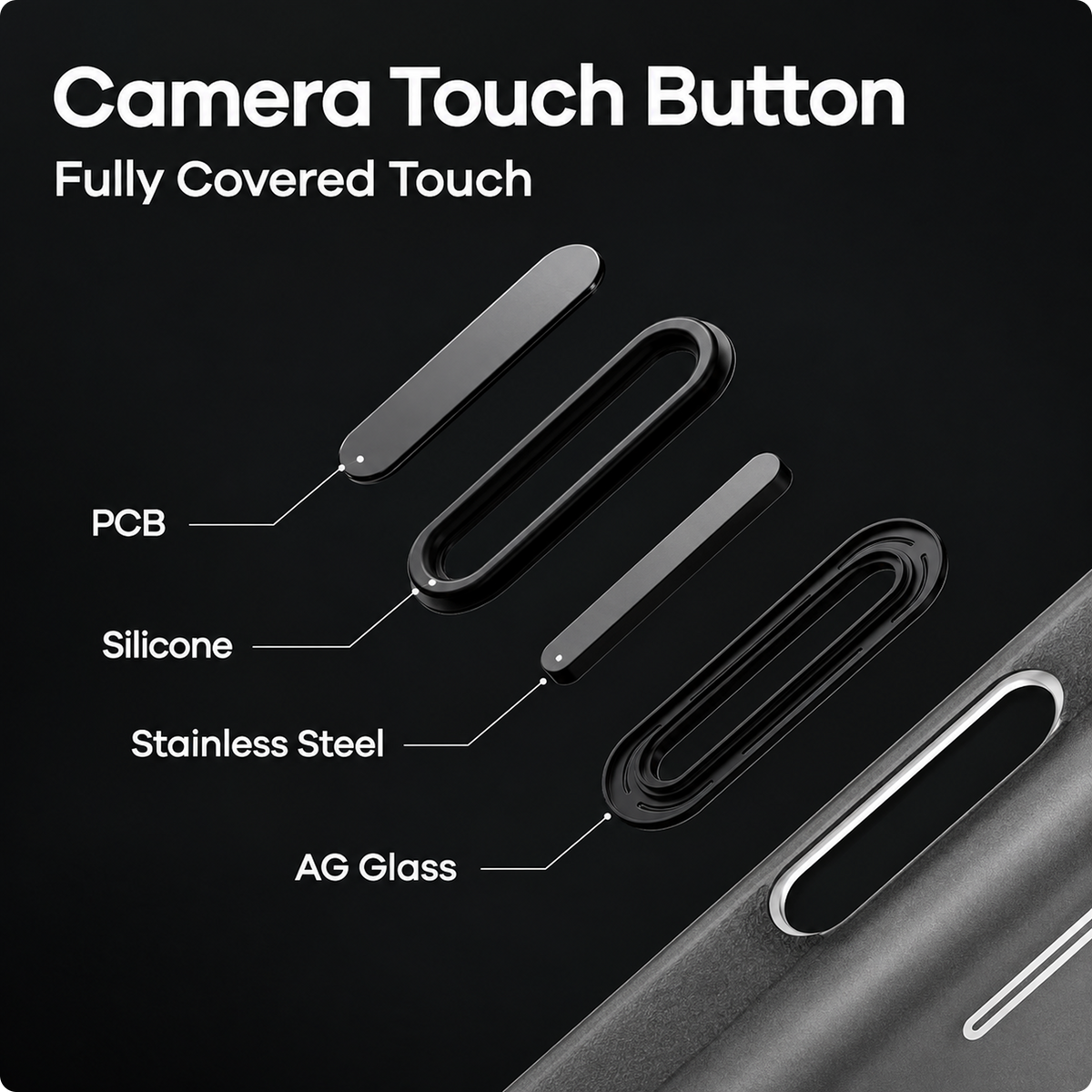 Aulumu A18 Frosted for iPhone 18 Pro Case