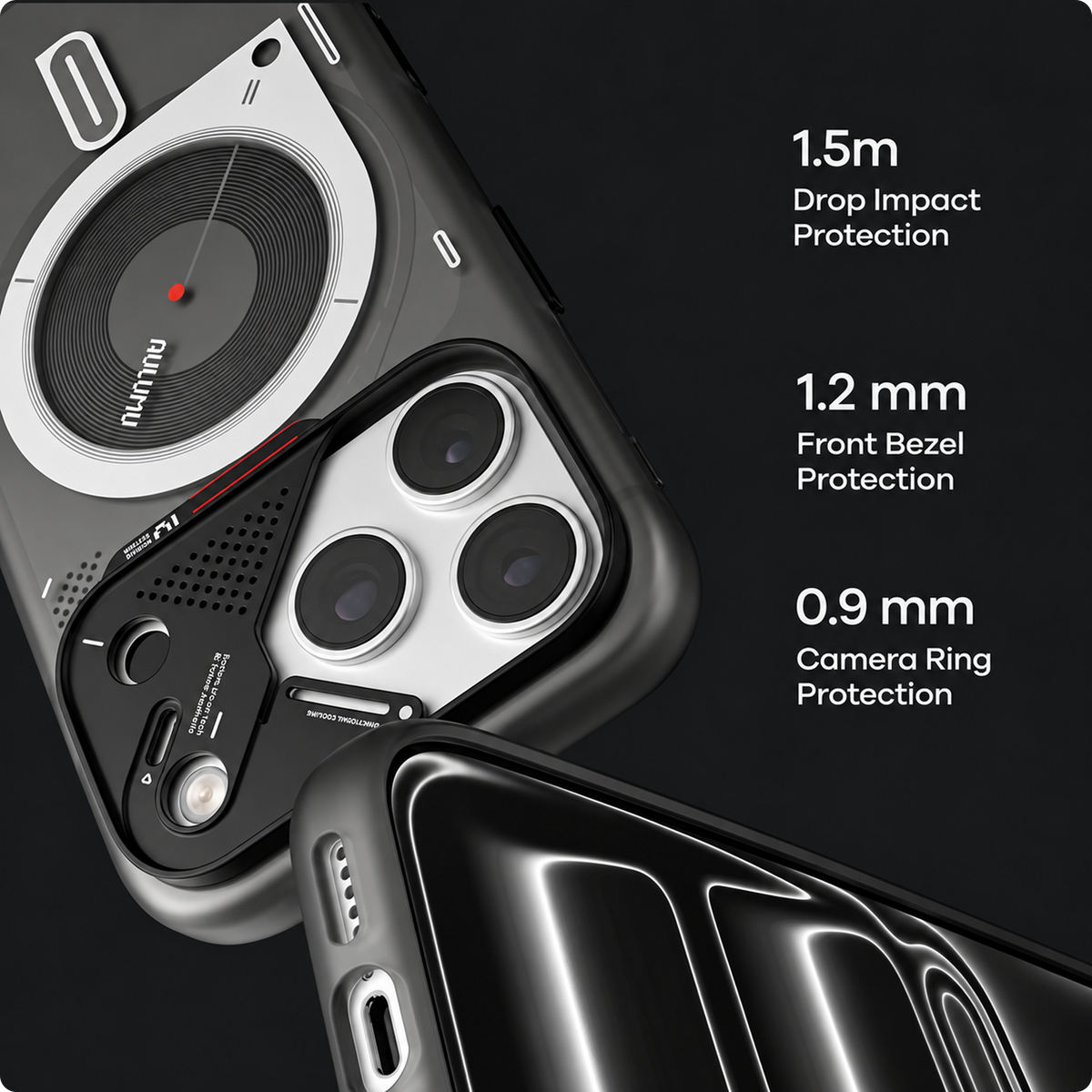 Aulumu A18 Frosted for iPhone 18 Pro Case