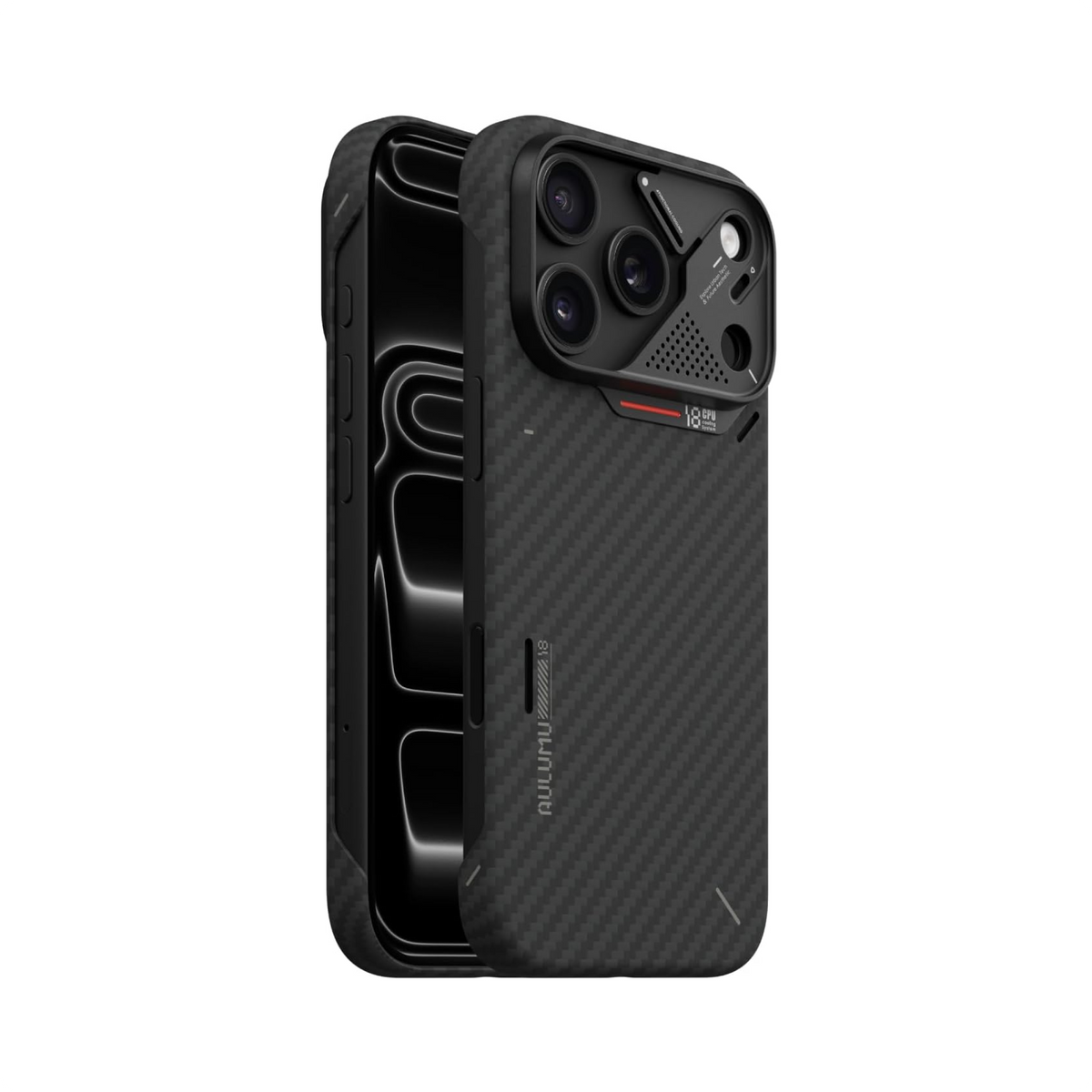 Aulumu A18 for iPhone 18 Pro Aramid Fiber Case | Ultra Slim | Semi-Cover