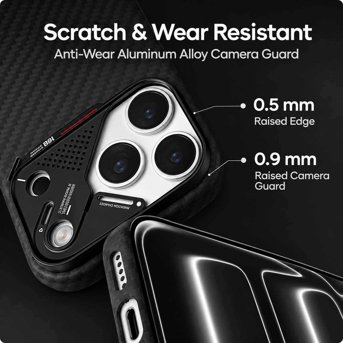 Aulumu A18 for iPhone 18 Pro Max Aramid Fiber Case | Ultra Slim | Semi-Cover