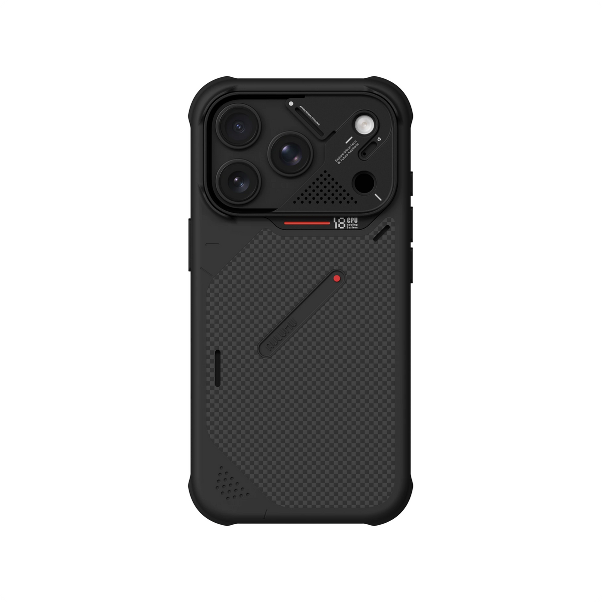 Aulumu A18 Armor Shockproof Aramid Fiber Case for iPhone 18 Pro