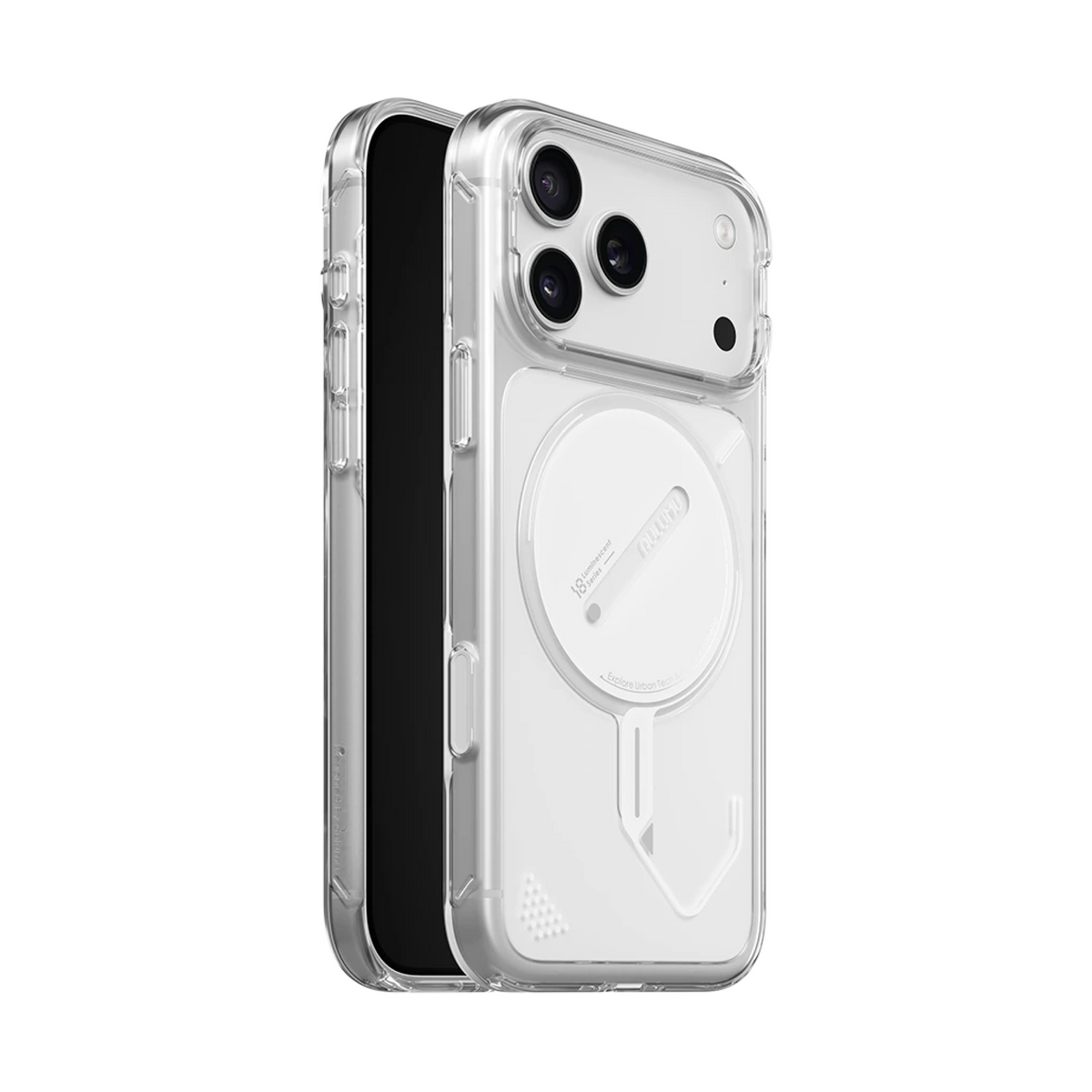 Aulumu A18 Ghost Lumen Transparent Case for iPhone 18 Pro